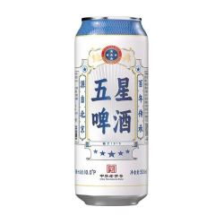 双合盛 五星经典啤酒 10°P 500ml*12罐