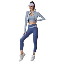 维多利亚旅行者瑜伽服女套装服跑步运动套装女普拉提训练服三件套XL