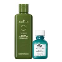 ORIGINS 悦木之源 护肤套装 (灵芝焕能强韧精华水100ml+净痘凝胶10ml)