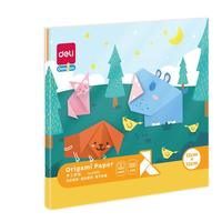 deli 得力 83633 儿童手工折纸 彩色 19*19cm 100张