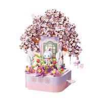 TOPTOYEMMA秘境森林系列TC1807赏樱会音乐盒