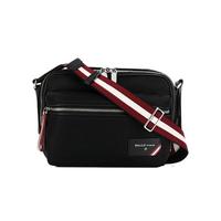 BALLY 巴利 Fiji系列 男士尼龙记者包 6226347 黑色