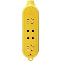 BULL 公牛 GN-C5 无线插排 二位五孔+二位二孔 黄色