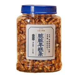 三关六码头 脏脏年糕条 宁波特产开花年糕干爆米花膨化零食小吃红糖味250g