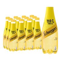 Schweppes 怡泉 +C 汽水 柠檬味 400ml*12瓶