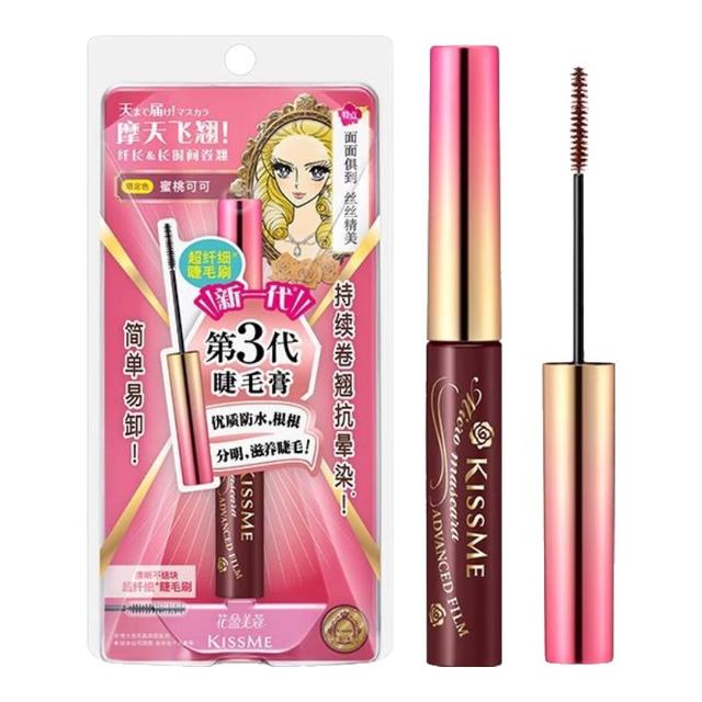 kiss me 第3代精湛纤长卷翘防水睫毛膏 限定版 #蜜桃可可 6g