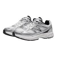 骆驼（CAMEL）复古慢跑步男鞋厚底增高休闲运动鞋子 K14B09L7051 象牙白/银 40 【男】7051，象牙白/银