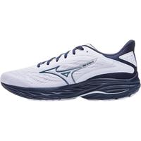 美津浓（MIZUNO）【WAVE ULTIMA 16】25年缓震回弹跑步鞋男女网面透气运动鞋 32/蓝色/蓝色/银色 40.5 (260mm)