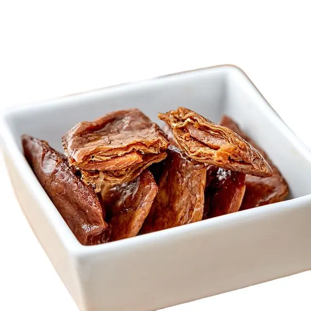 米惦  尝念时光2袋装 闺蜜肉干 好闺蜜你吃豆干我吃肉 烤肉豆干豆脯 零食 原味 175g*2