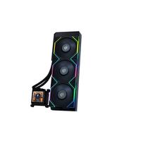 LIANLI联力隐流360TL黑色水冷一体式水冷散热器IPS LCD屏幕/侧置式水冷管/预装风扇