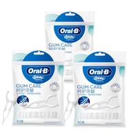 Oral-B 欧乐-B 新一代立体牙线棒袋装 30支*3