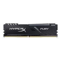Kingston 金士顿 Fury系列 DDR4 2666MHz 台式机内存 马甲条 黑色 16GB 8GB*2 HX426C15FBK2/16