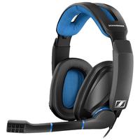 EPOS 音珀 GSP300 耳罩式头戴式降噪有线耳机 宝石蓝 3.5mm