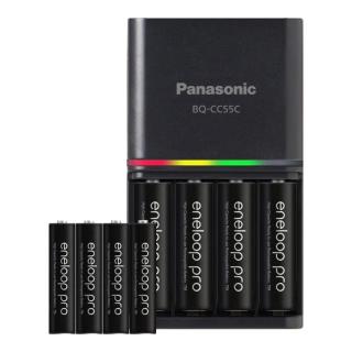 eneloop 爱乐普 CC55C 5号电池 1.2V 2450mAh+7号电池 1.2V 900mAh 充电套装 8粒装