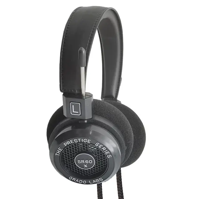 GRADOLABS GRADO 歌德 LABS GRADO 歌德 SR60x 耳罩式头戴式动圈有线耳机 黑色 3.5mm