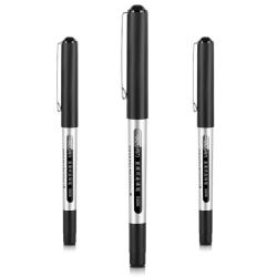 得力 33475 拔帽签字笔 黑色 0.5mm 50支装