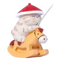 宫廷宝贝 宫廷猫系列 马上花翎 手办