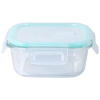 拜杰高硼硅玻璃饭盒微波炉婴儿辅食盒蒸蛋冰箱保鲜盒 方形520ml 【方形520ml】婴儿辅食⭐高硼硅