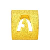 CHOW TAI FOOK 周大福 F189562 字母S足金转运珠