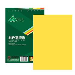 天章 A4 80g金黄色复印纸 彩色打印纸 儿童幼儿园软卡纸 手工折纸剪纸彩纸  100张/包