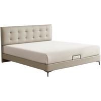 顾家家居 KUKA 奶油风头层牛皮床双人床卧室DS8109B【馥芮白】高脚款1.8