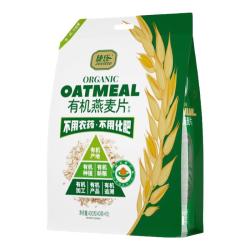 捷氏 天然有机燕麦片无蔗糖添加阴山裸燕麦片400g