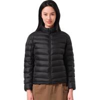 伯希和（Pelliot）户外轻薄羽绒服800蓬鹅绒男女外套秋冬季防寒防风保暖登山服 曜石黑【男款】 M