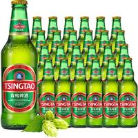  TSINGTAO/青岛啤酒 浓郁麦香  经典12度 330mL 24瓶 整箱装 330ml