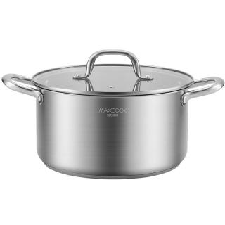 美厨 304不锈钢汤锅 全钢款 22cm