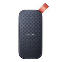 SanDisk 闪迪 E30 极速版 USB3.2 移动固态硬盘 Type-C 2TB 黑色