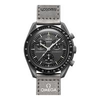 欧米茄（OMEGA）联名时尚石英男女表中性超霸夜光行星系列  SO33A100 水星