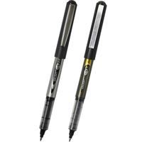 Snowhite 白雪 PVR-155 拔帽中性笔 黑色 0.5mm+PVR-166 黑色 0.5mm 6支装+中性笔替芯 6支装