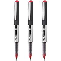 Snowhite 白雪 PVR-155 盖帽中性笔 红色 0.5mm 12支装