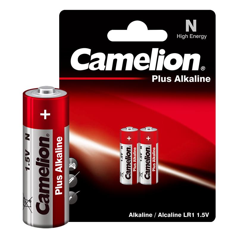 Camelion 飞狮 LR1-BP2 8号碱性电池 1.5V 2粒装