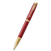 PARKER 派克 IM系列 拔帽宝珠笔 烈焰红金夹 0.7mm 单支装