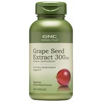 GNC健安喜 葡萄籽精华胶囊300mg*100粒 女性夏季全身美白淡斑抗氧化褪黑含原花青素内调  【吃出冷白皮】300mg*100粒