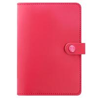 Filofax记事本英国高档手帐本真牛皮活页本礼盒装original系列A6珊瑚红022596 【礼盒装】A6个人型珊瑚红022596