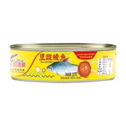 鹰金钱 金奖豆豉鲮鱼罐头 中华即食海鲜鱼下饭菜广东特产 237g