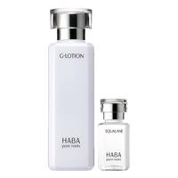 HABA 护肤套装 (润泽柔肤水180ml+第1代鲨烷精纯美容油15ml)