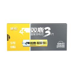 双鹿 LR6/AA 5号碱性电池 1.5V 2950mAh 8粒装