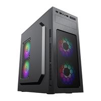 GAMEMAX 游戏帝国 工匠 铁网立体散热电脑商务办公台式游戏主机箱（MATX/支持光驱位/立体散热架构）