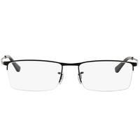 Ray-Ban 雷朋 0RX6281D 中性金属眼镜框 黑色
