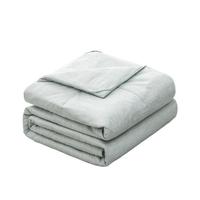 京东京造 缎彩系列 可水洗夏被 薄荷绿 200*230cm