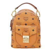 MCM Partricia Visetos系列 女士双肩包 MWKBSPA01CO001 干邑色 中号