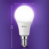 公牛 LED灯泡 E14螺口 3W/5W 自然白/暖黄光