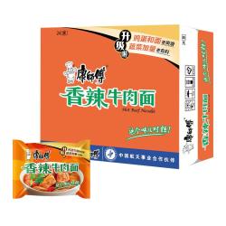 康师傅 香辣牛肉面 24袋