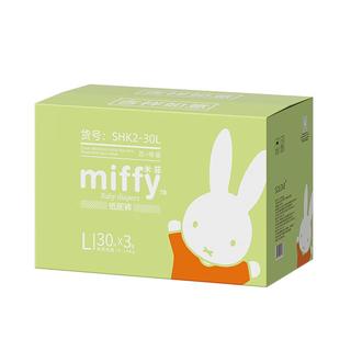 SOLOVE 米菲 芯呼吸系列 纸尿裤 L30片*3包