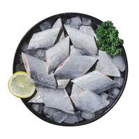 至鲜 吕四油带鱼块300g约12-14块冷冻三去带鱼切块天然海鲜鱼类食材