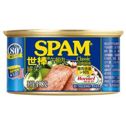 荷美尔 世棒SPAM午餐肉 减盐25% 198g 单片装