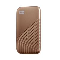 西部数据 My Passport随行SSD系列 USB 3.2 移动固态硬盘 Type-C 2TB 繁星金 WDBAGF0020BGD